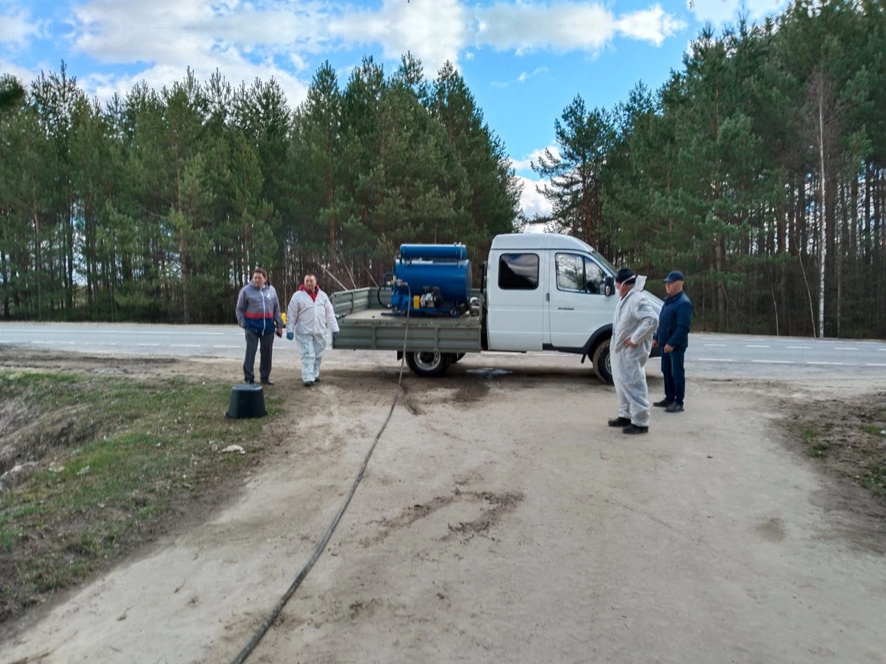 Проведены учения по отработке действий ветеринарной службы при возникновении вспышки высокопатогенного гриппа птиц