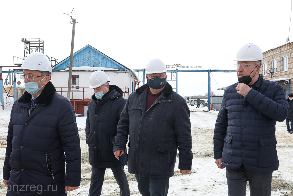 Губернатор Пензенской области высоко оценил строительство элеватора и комбикормового завода «Дамате»