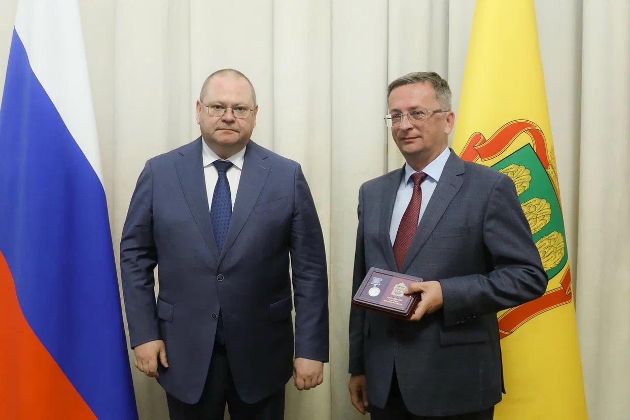 Роман Калентьев награжден орденом «За верность долгу»