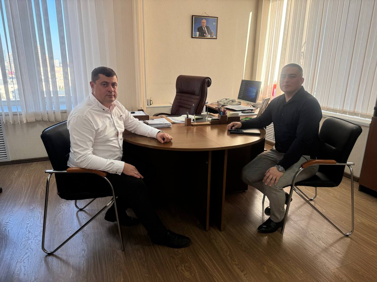Павел Гусев обсудил программу наставничества с участником проекта «Герои Пенzенского края»
