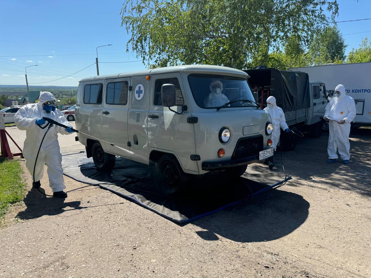 Представители ветеринарных служб Пензенской области, Ульяновской области и Республики Мордовия приняли участие в межрегиональных учениях