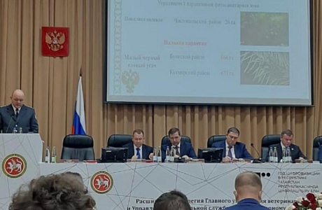 Михаил Максимов принял участие в расширенной совместной коллегии Главного Управления ветеринарии Кабинета Министров Республики Татарстан и Управления Федеральной службы по ветеринарному и фитосанитарному надзору по Республике Татарстан