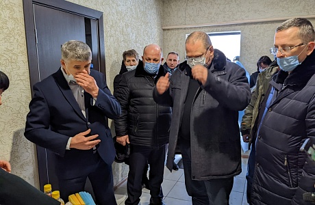 Роман Калентьев посетил Неверкинский район Пензенской области