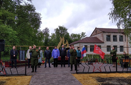 В селе Мокрый Мичкасс Пачелмского района открыт обновлённый мемориал В селе Мокрый Мичкасс Пачелмского района открыт обновлённый мемориал
