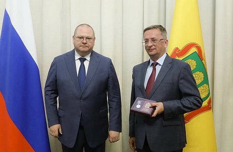 Роман Калентьев награжден орденом «За верность долгу»