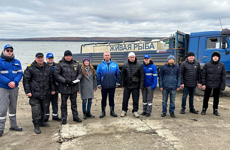 Состоялся выпуск 58 тысяч штук молоди сазана в Сурское водохранилище