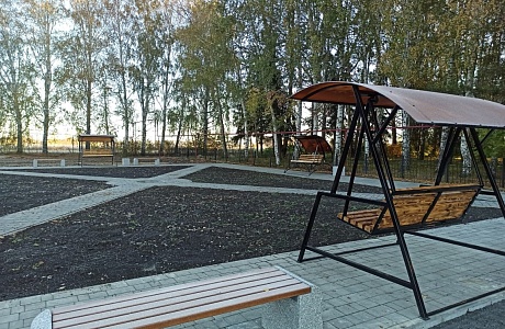 В селе Новая Пятина Нижнеломовского района благоустроена парковая зона