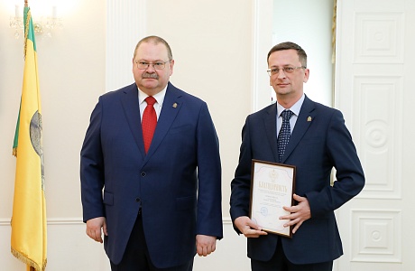 Заместитель Председателя Правительства - Министр сельского хозяйства Пензенской области Роман Калентьев получил государственную награду