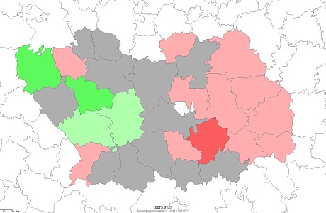 Бюллетень: оценка состояния озимых культур на основе данных дистанционного мониторинга